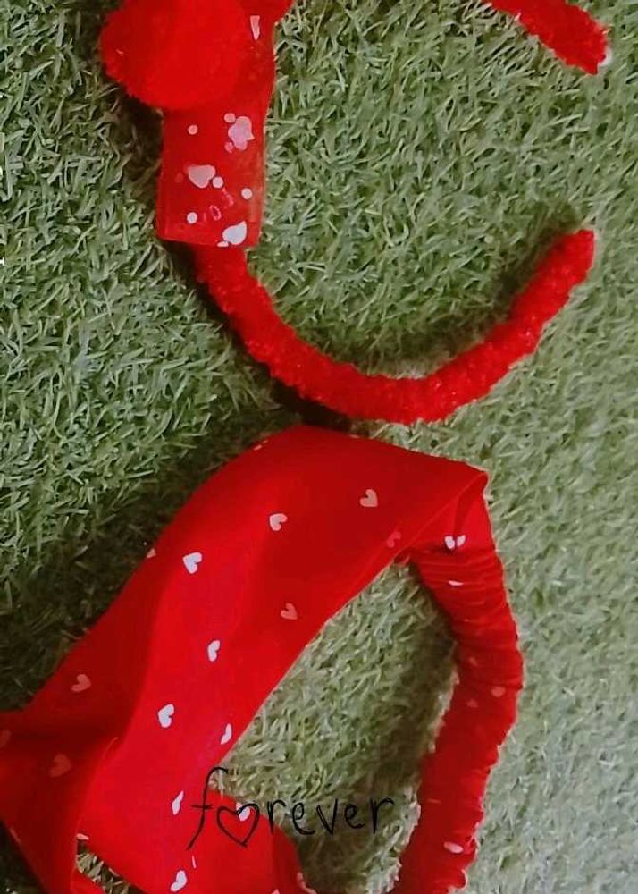 Combo Of 2 Red Headbands 🥳