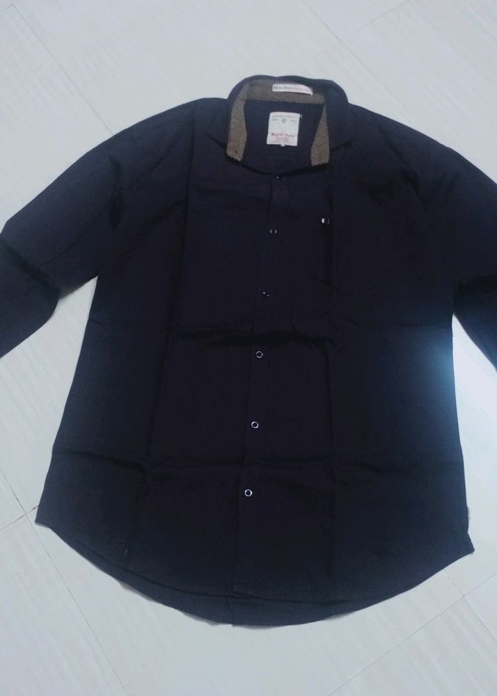 Shirt Like A New And  Dark Wine Colour Size Xl