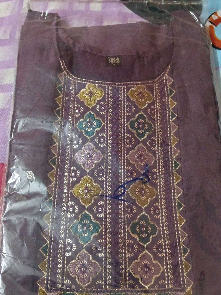 Elegant Embroidered Kurta