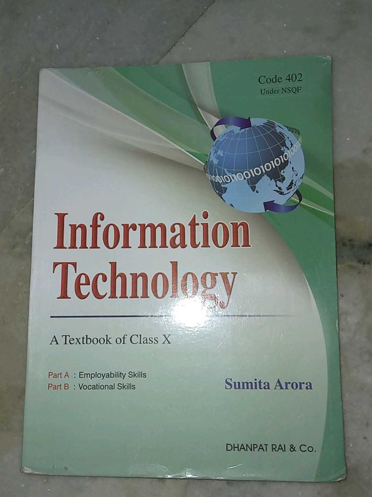 Information Technology Class-10 Textbook