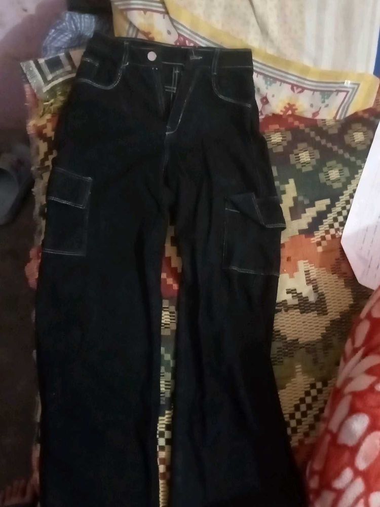 Black Cargo Pants