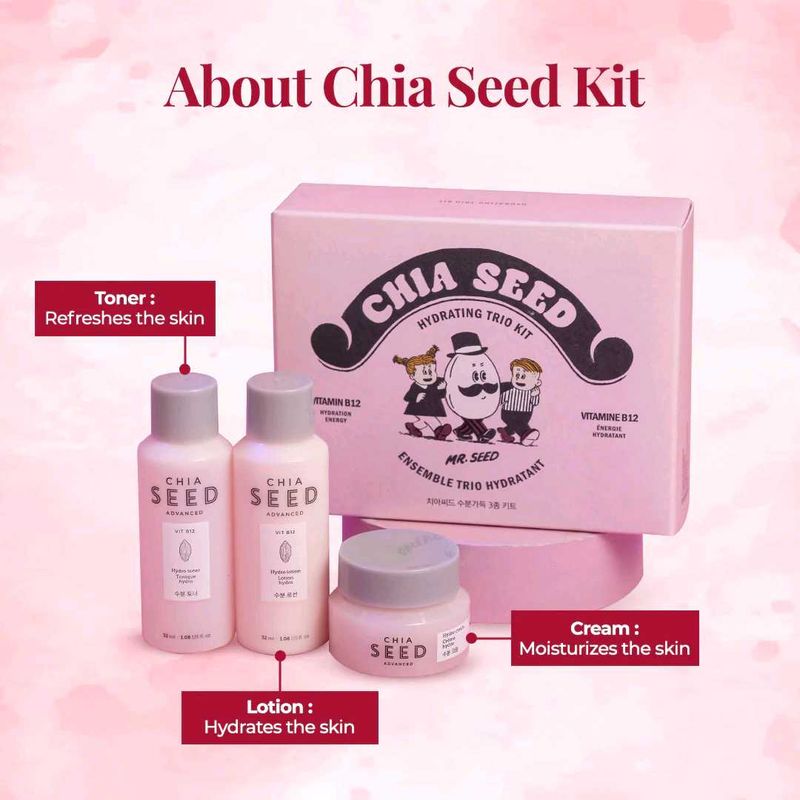 The Face Shop Chia Seeds Hydrating Kit