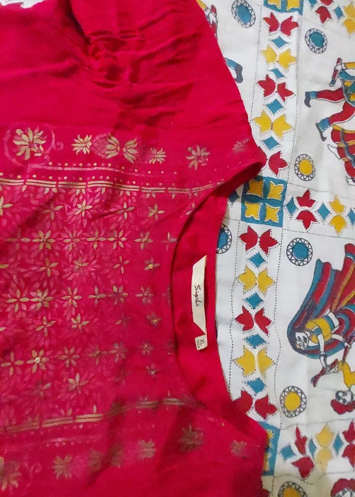 Red Kurta