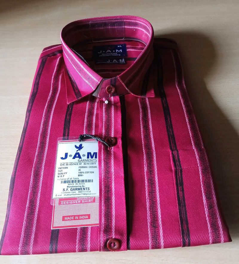 Striped Formal Shirt