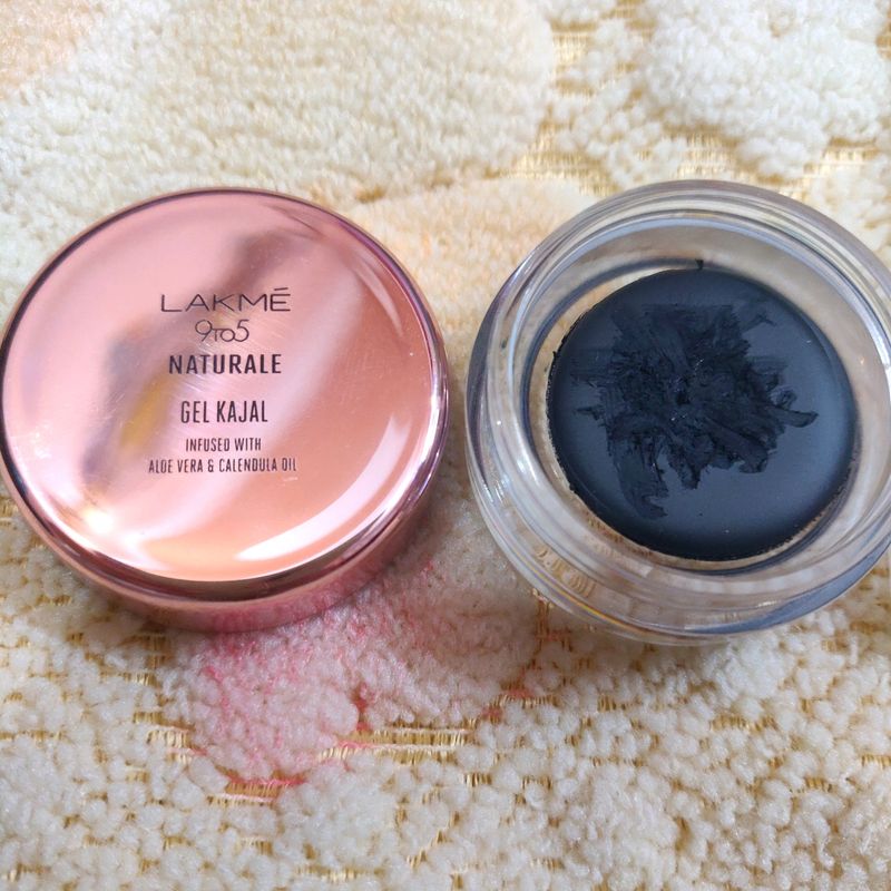Lakme 9 To 5 Naturale Gel Kajal - Black