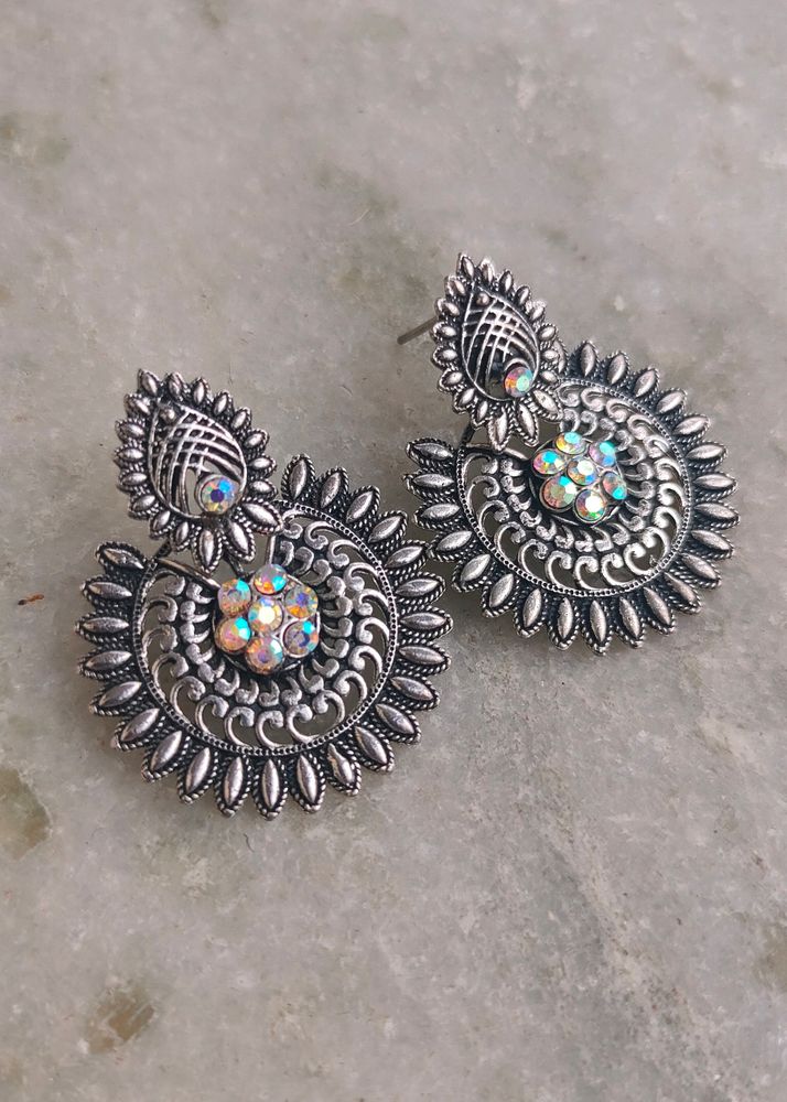 Oxidised Earrings