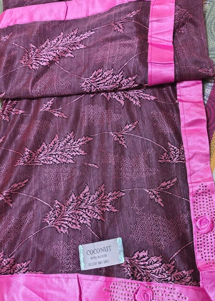 Elegant Floral Saree