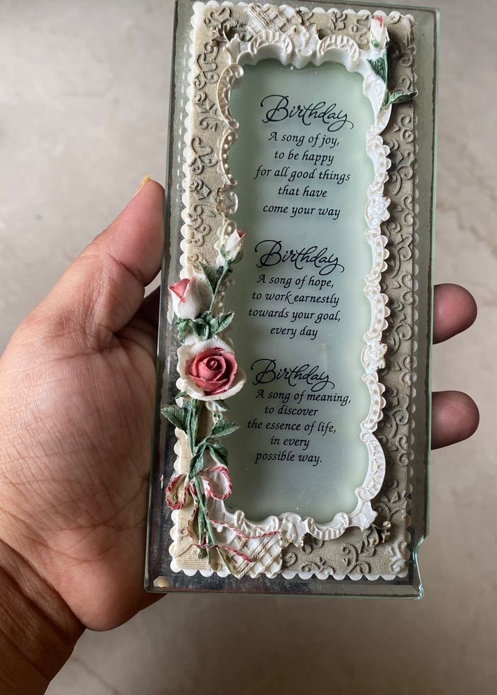 Birthday frame