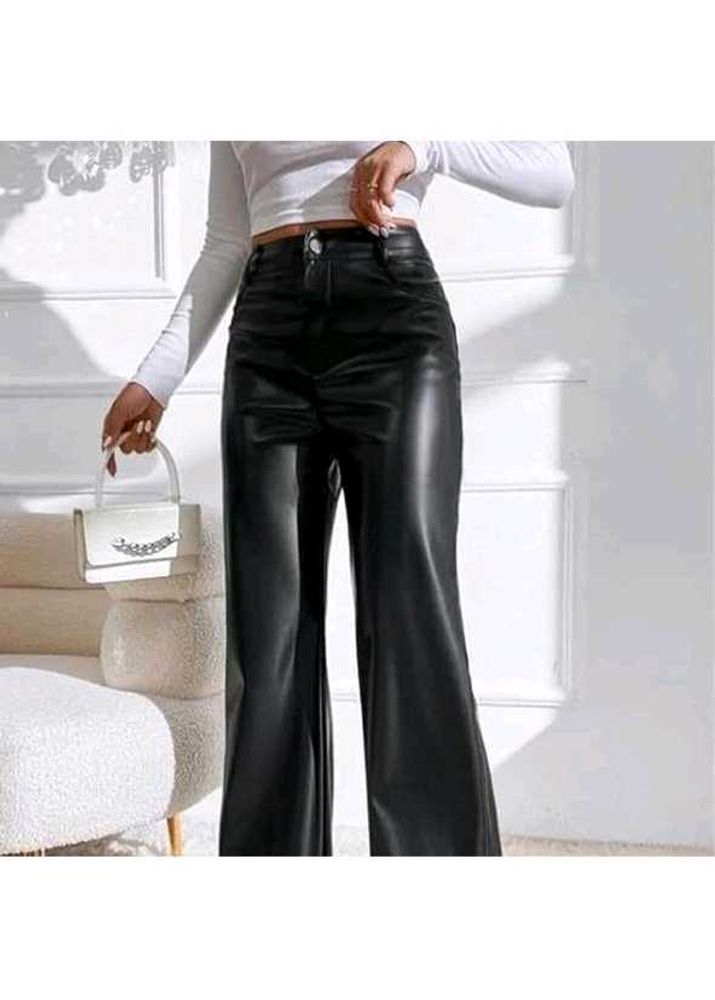 🆕 Black Leather Pant