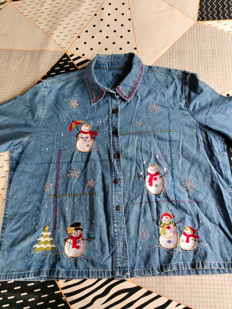 Stylish Denim Winter Shirt &amp; Jacket
