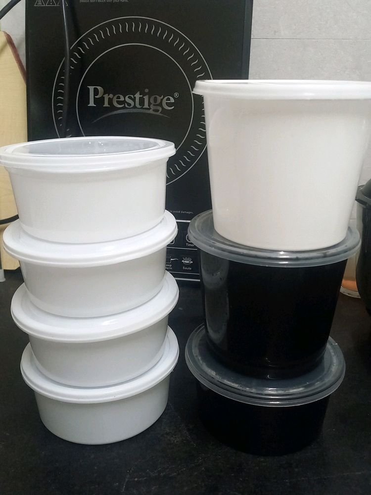 Reusable Plastic Containers For Storage.