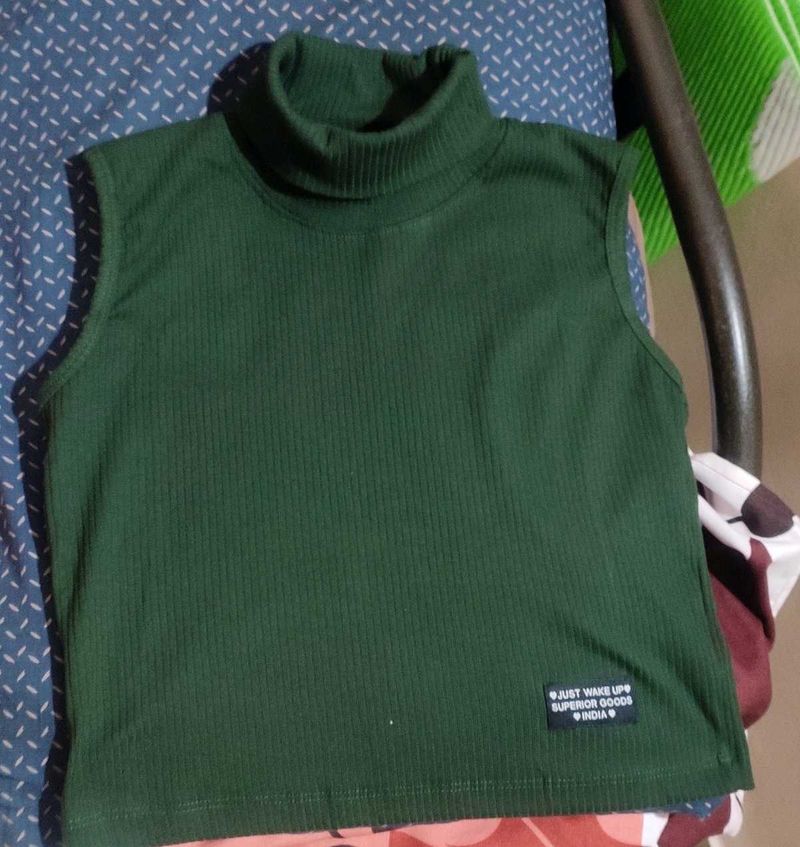 Green Tank Top