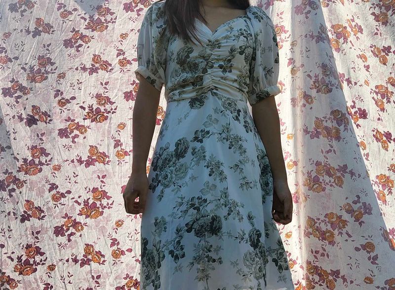 Floral Midi Dress