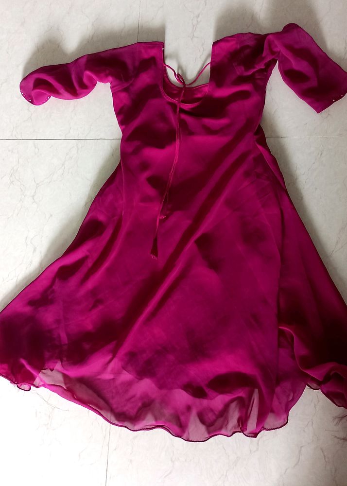 Kurtha Top Maroon Colour