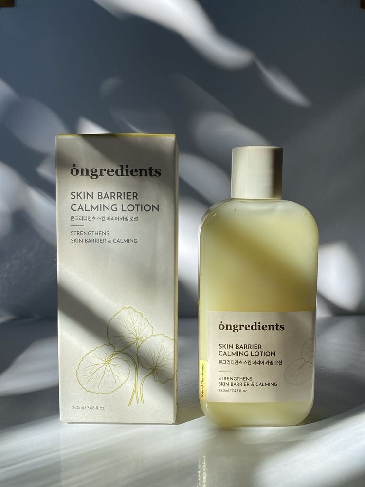 Ongredients Skin Barrier Calming Lotion