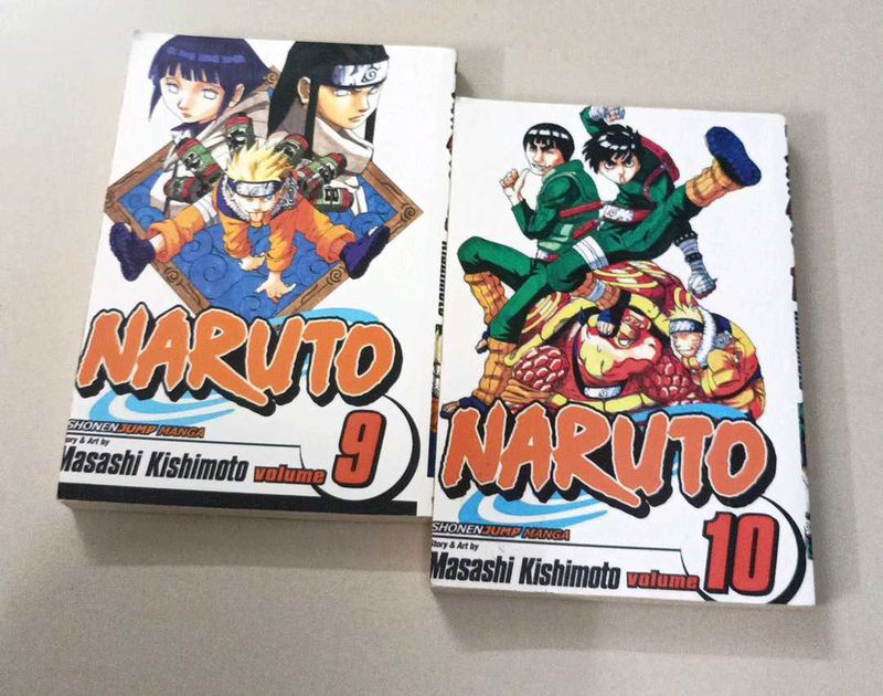Naruto Manga Volumes 9 &amp; 10