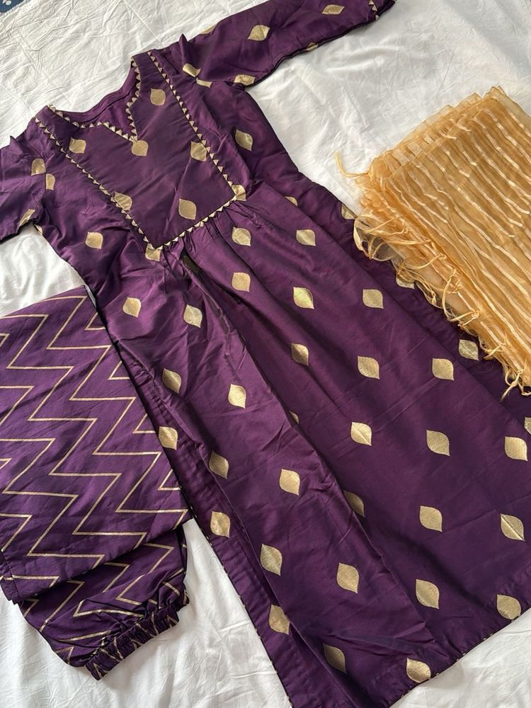 Boutique Piece Purple Suit