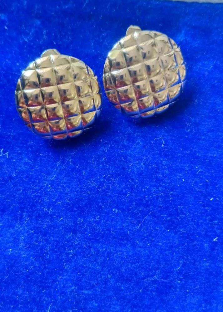 New Earrings 18k Gold Turnish