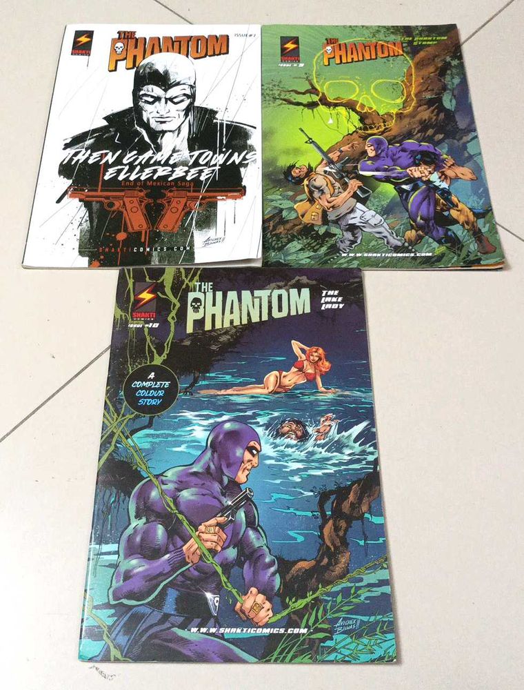Phantom Comic Books (3)