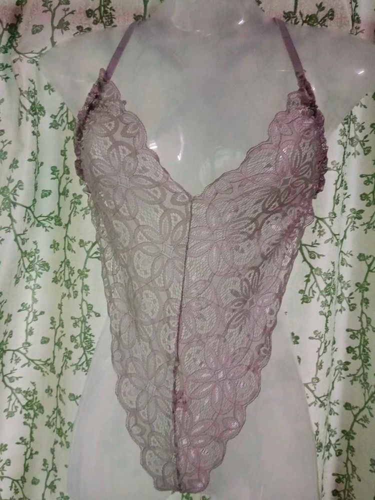 Sexy Backless Lace Bodysuit