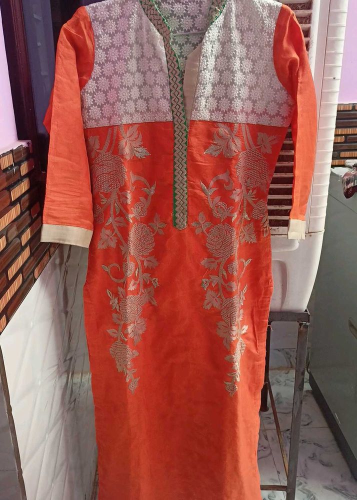 Tricolor Beautiful Kurti