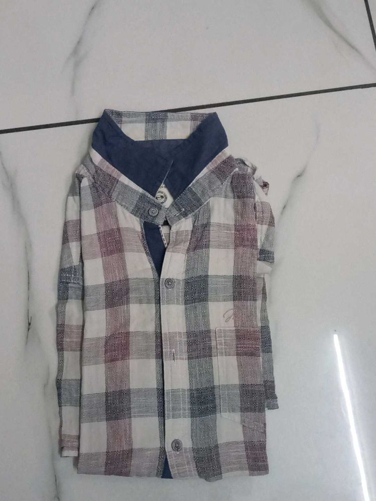 Checkered Casual Shirt