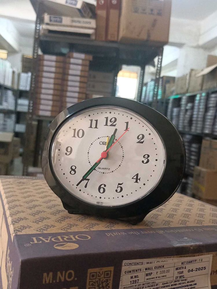 Orpat Quartz Alarm Clock