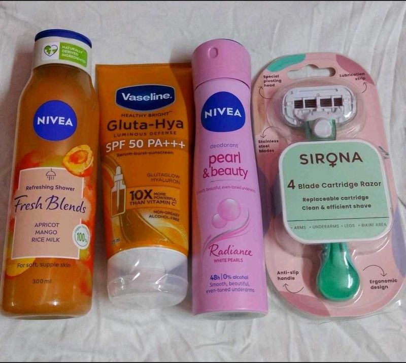 Nivea, Vaseline, Sirona Bundle