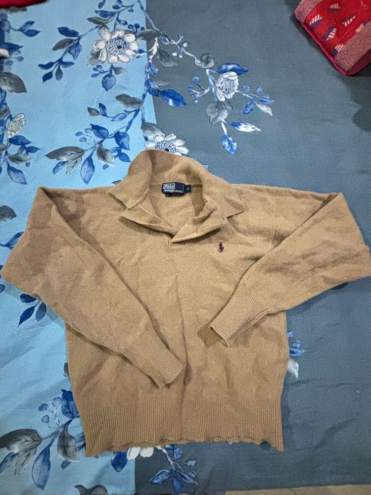 Polo Ralph Lauren Beige Knit Sweater