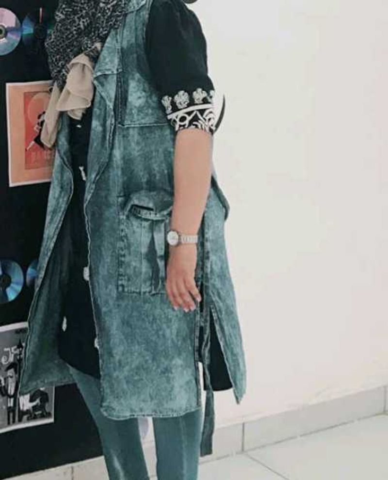 Denim Shrug