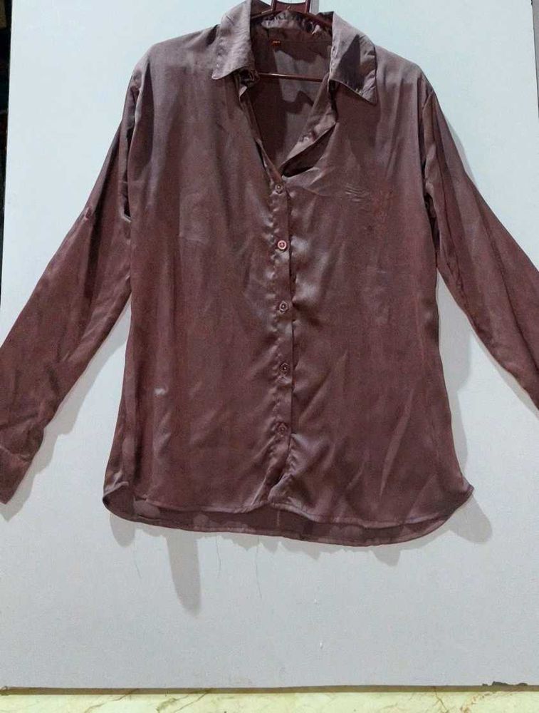 Formal Shirt Satin Desiner Wear