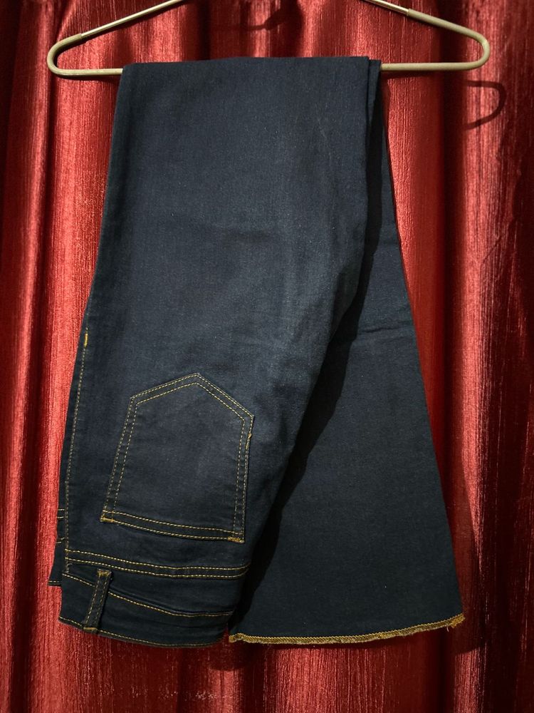 Kotty straight fit dark blue trendy jeans