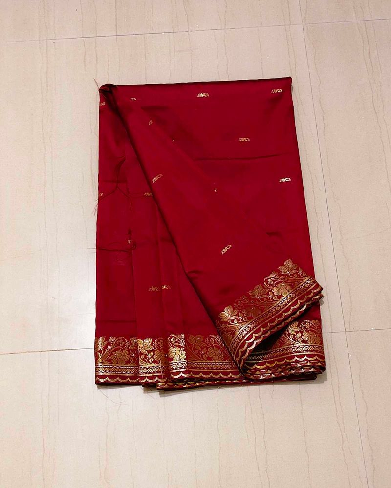 Elegant Red Saree