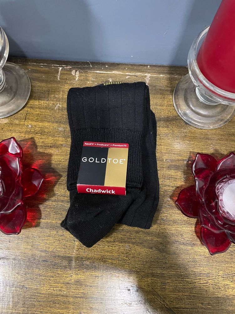 Gold Toe Chadwick Black Socks