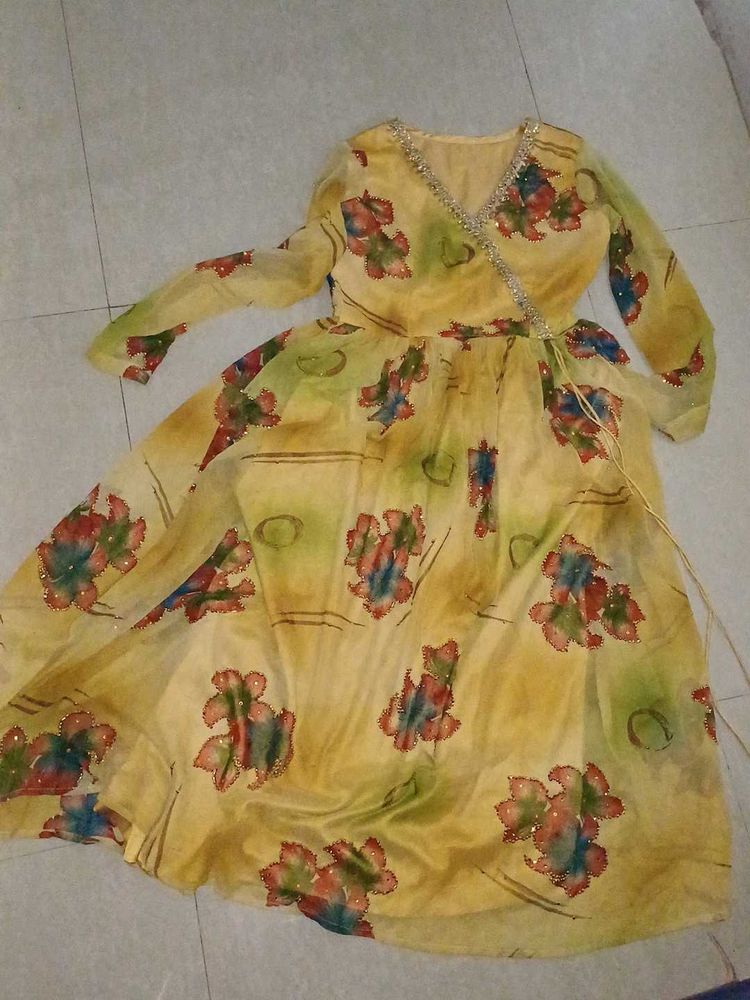 New Like Anarkali Dress Cum Kurti Is Available