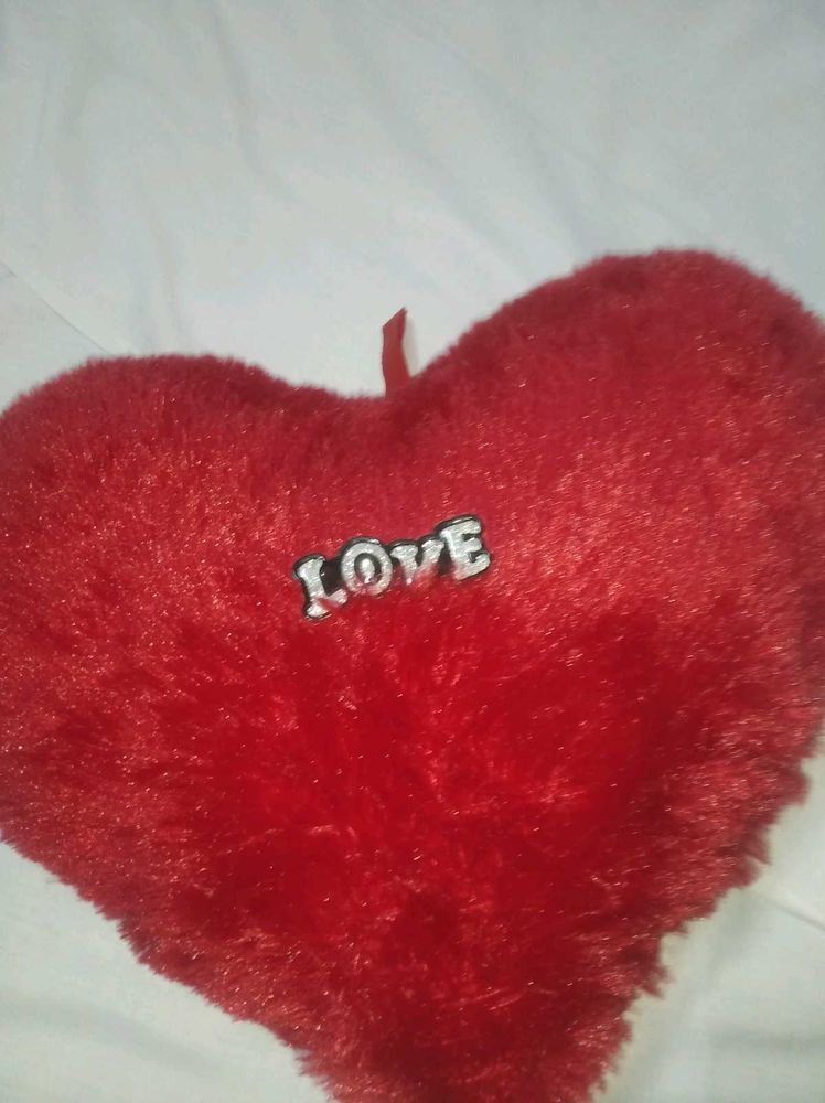 Red Heart Love Pillow