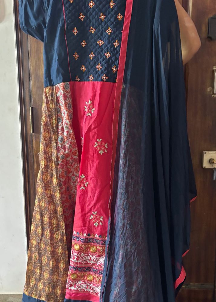 Dress with Dupatta And Pant