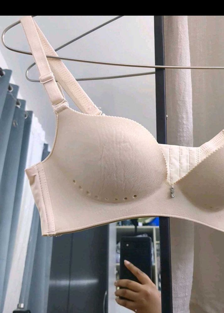 Beige Pushup Bra