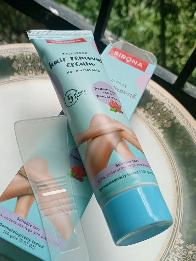 Talc Free Hair Removal Cream For Normal Skin (100gms)+Aloe Boost Twin Blade Razor+Veet Hair Removal Cream (15gms)