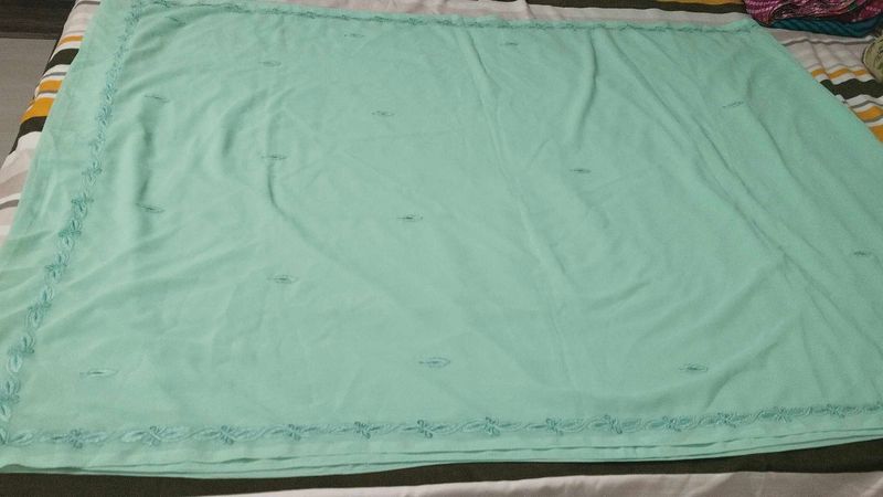 pista sari without blouse