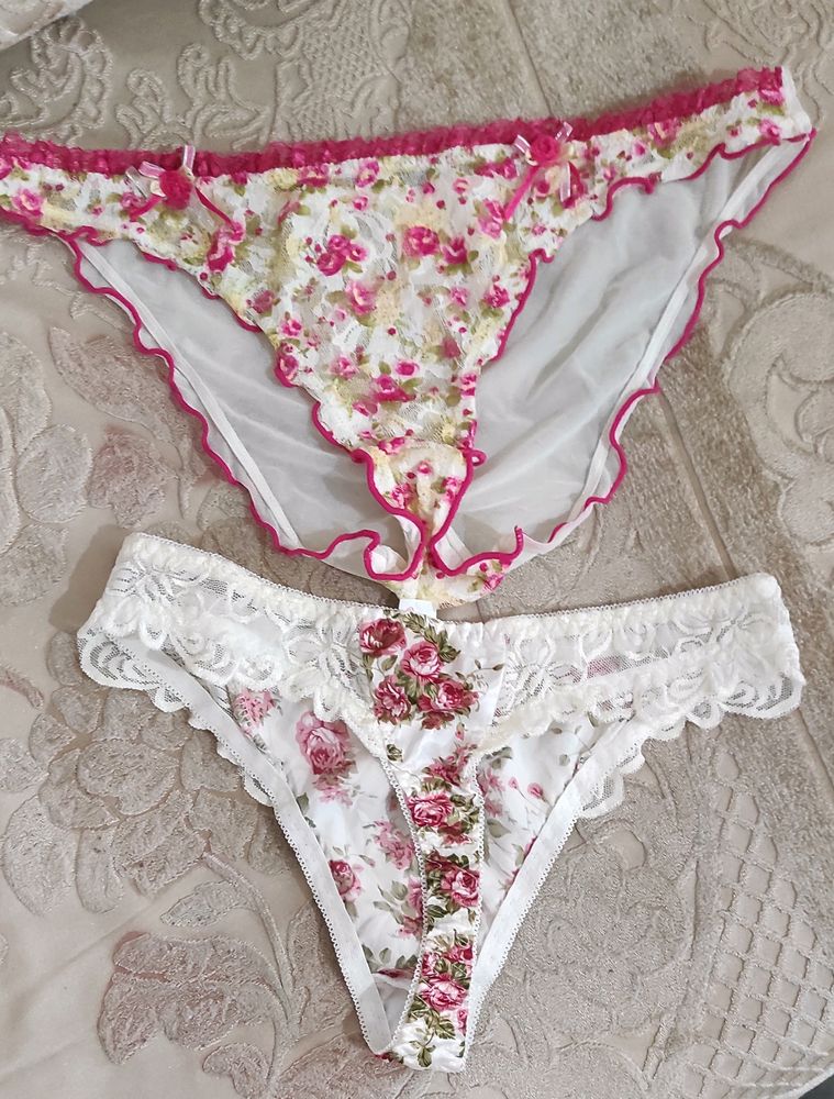 Combo Two Floral Pretty Panty