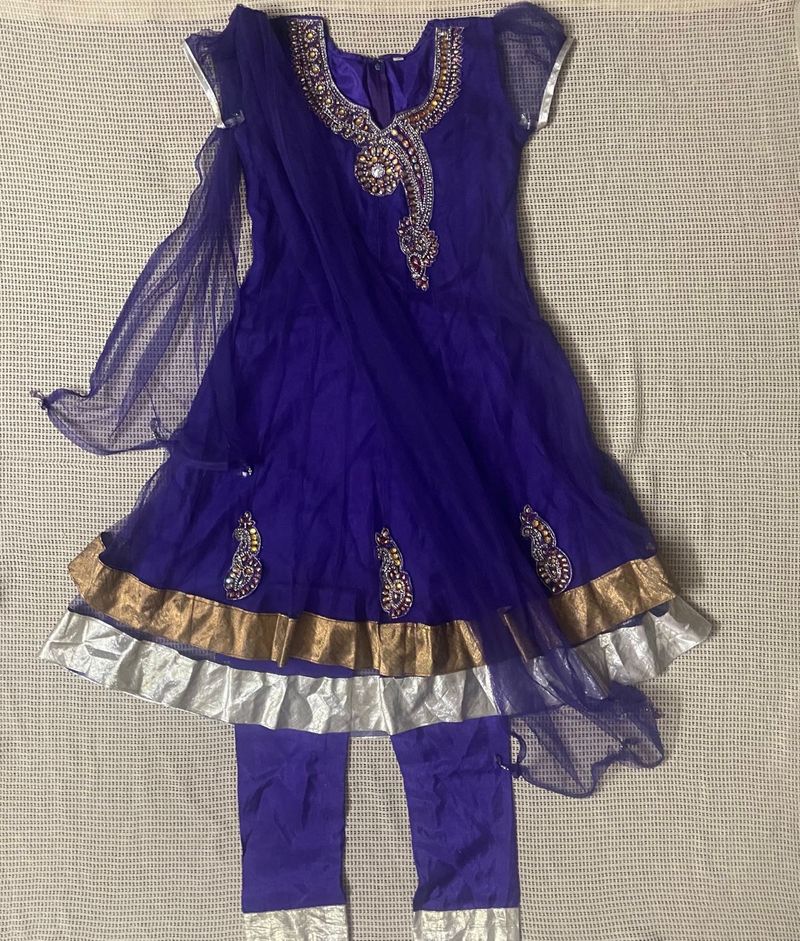 Anarkali Suit For Kids