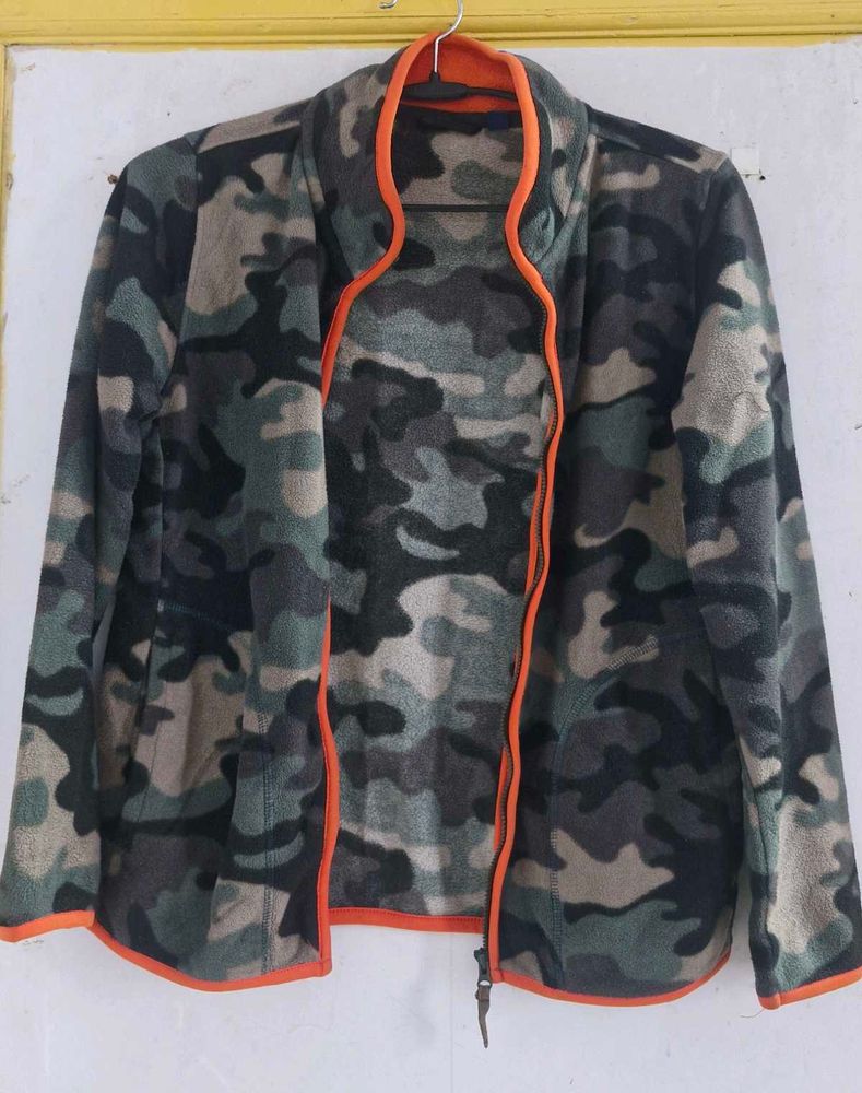 Camo Fleece Jacket