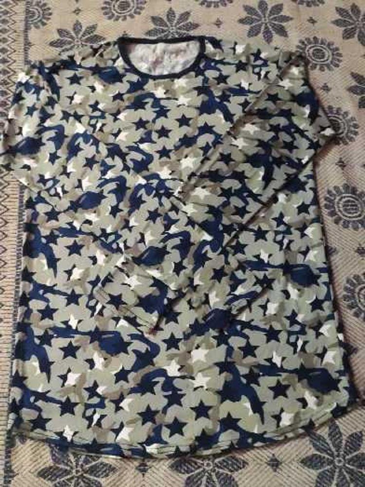 Star Camo Long Sleeve T-Shirt