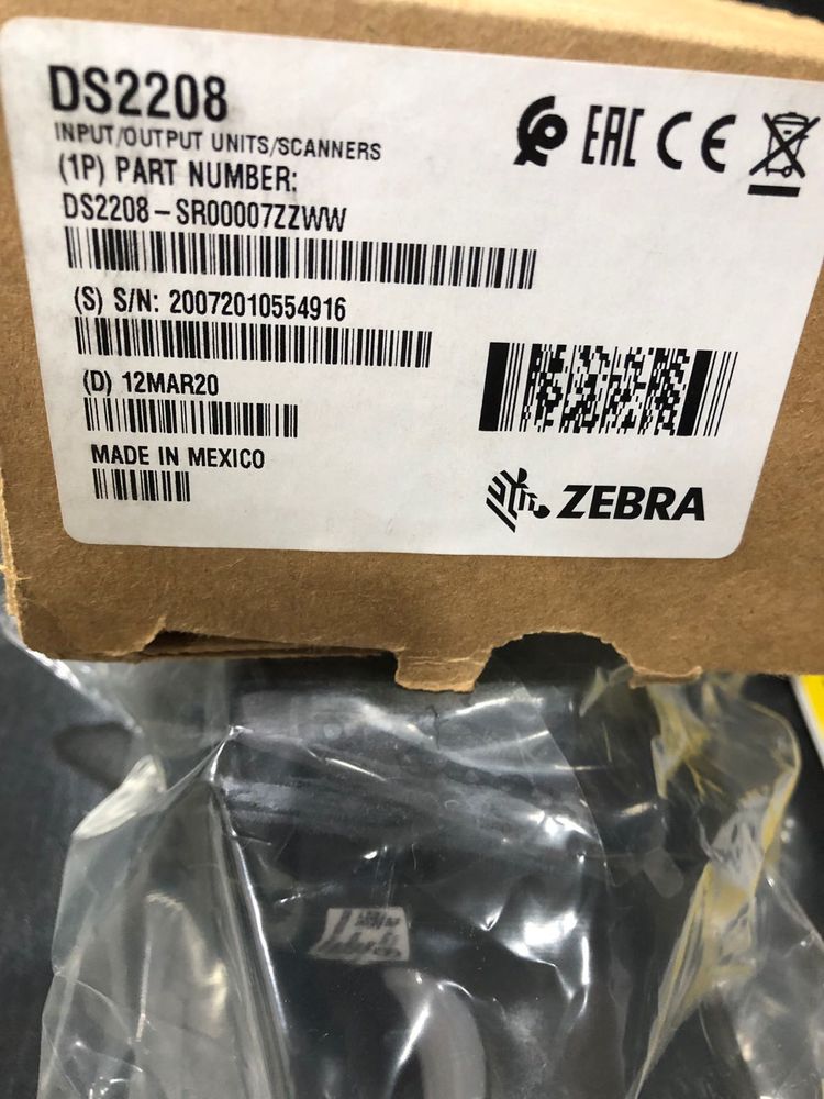 Zebra DS2208 Barcode Scanner