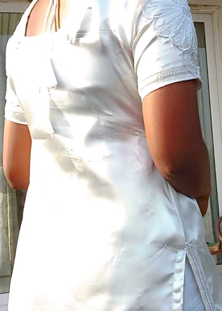 Elegant White kurti