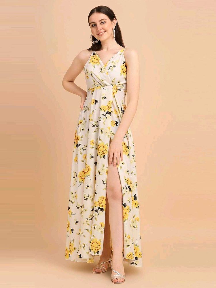 🌼Beautiful Aline Floral Dresse