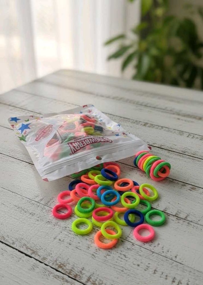 Colorful Hair Ties - Many Pieces!