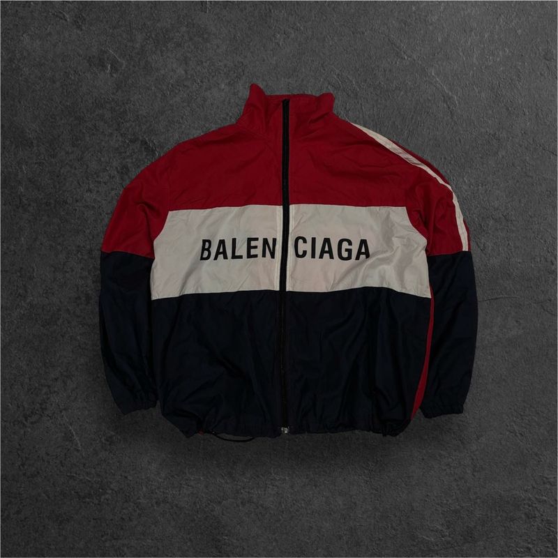 Balenciaga Colorblock Windbreaker Jacket