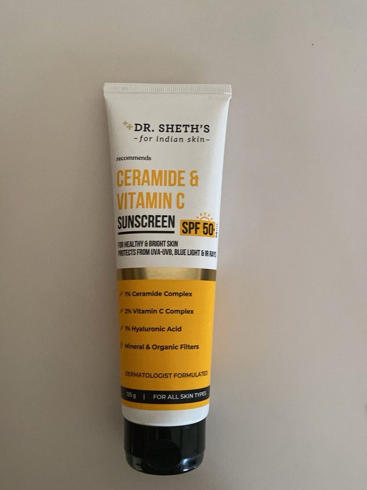 Dr. Sheth&#39;s Ceramide &amp; Vitamin C Sunscreen